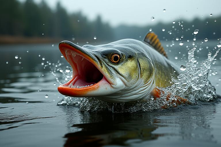Großer Hecht an Jerkbait