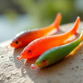 Biologisch abbaubare Angelköder aus natürlichen Materialien