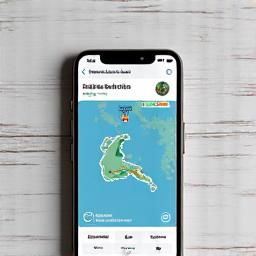 Angel-App mit Social-Media-Sharing-Funktion und Kartendarstellung